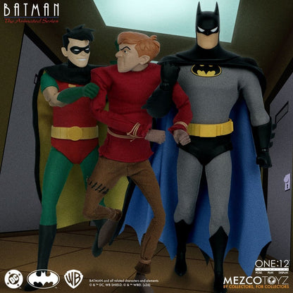 SCARECROW BATMAN THE ANIMATED SERIES ONE:12 COLLECTIVE MEZCO TOYZ 17 CM