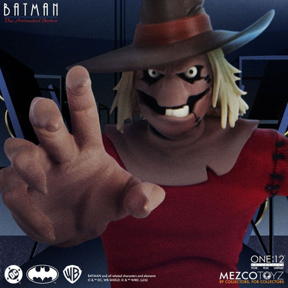 SCARECROW BATMAN THE ANIMATED SERIES ONE:12 COLLECTIVE MEZCO TOYZ 17 CM
