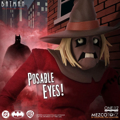 SCARECROW BATMAN THE ANIMATED SERIES ONE:12 COLLECTIVE MEZCO TOYZ 17 CM