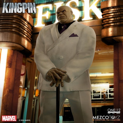 KINGPIN WILSON FISK MARVEL FIGURA 1/12 ONE:12 COLLECTIVE 18 CM MEZCO TOYZ