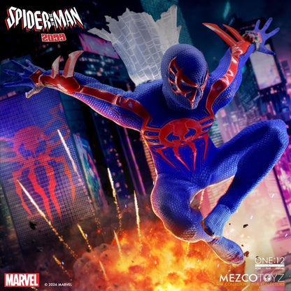 SPIDER-MAN 2099 ONE:12 COLLECTIVE MEZCO TOYZ 1/12 17 CM