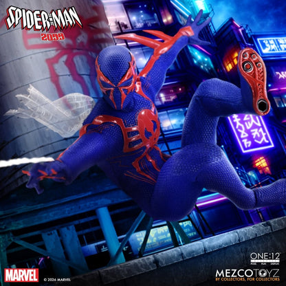 SPIDER-MAN 2099 ONE:12 COLLECTIVE MEZCO TOYZ 1/12 17 CM