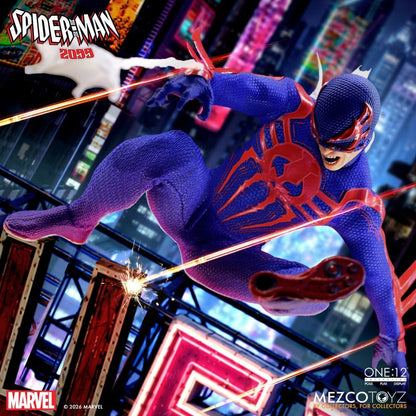 SPIDER-MAN 2099 ONE:12 COLLECTIVE MEZCO TOYZ 1/12 17 CM