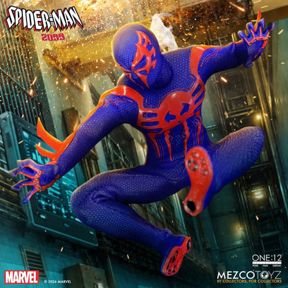 SPIDER-MAN 2099 ONE:12 COLLECTIVE MEZCO TOYZ 1/12 17 CM
