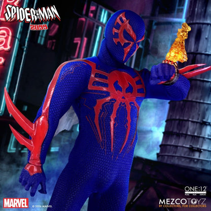 SPIDER-MAN 2099 ONE:12 COLLECTIVE MEZCO TOYZ 1/12 17 CM
