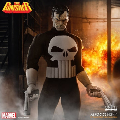 PUNISHER ONE:12 COLLECTIVE FIGURA 1/12 MEZCO TOYZ MARVEL 17 CM