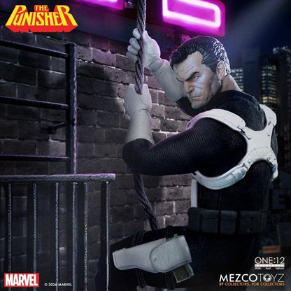 PUNISHER ONE:12 COLLECTIVE FIGURA 1/12 MEZCO TOYZ MARVEL 17 CM