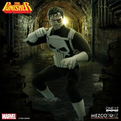 PUNISHER ONE:12 COLLECTIVE FIGURA 1/12 MEZCO TOYZ MARVEL 17 CM