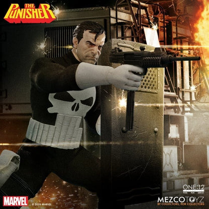 PUNISHER ONE:12 COLLECTIVE FIGURA 1/12 MEZCO TOYZ MARVEL 17 CM