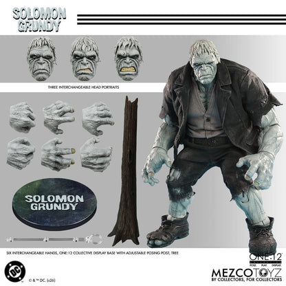 SOLOMON GRUNDY ONE:12 COLLECTIVE FIGURA 1/12 MEZCO TOYZ DC COMICS