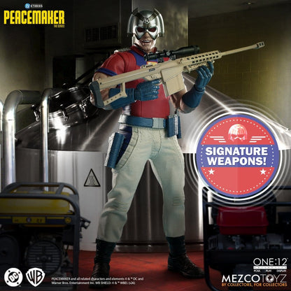 PEACEMAKER DC COMICS FIGURA 1/12 ONE:12 COLLECTIVE 17 CM MEZCO TOYZ