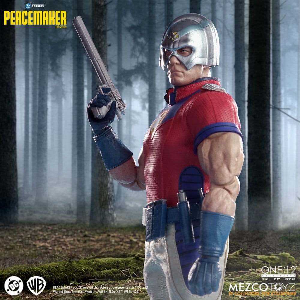 PEACEMAKER DC COMICS FIGURA 1/12 ONE:12 COLLECTIVE 17 CM MEZCO TOYZ