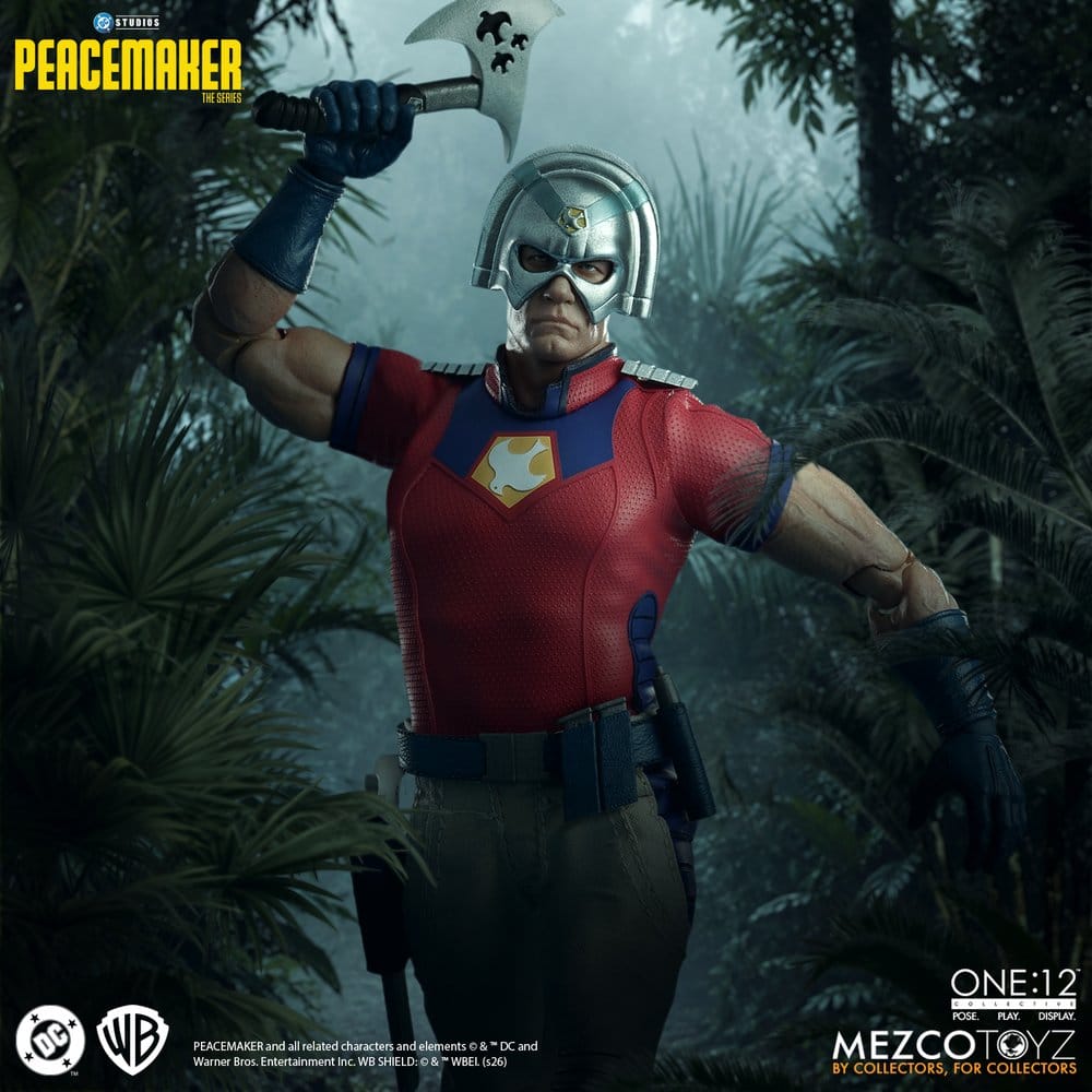 PEACEMAKER DC COMICS FIGURA 1/12 ONE:12 COLLECTIVE 17 CM MEZCO TOYZ