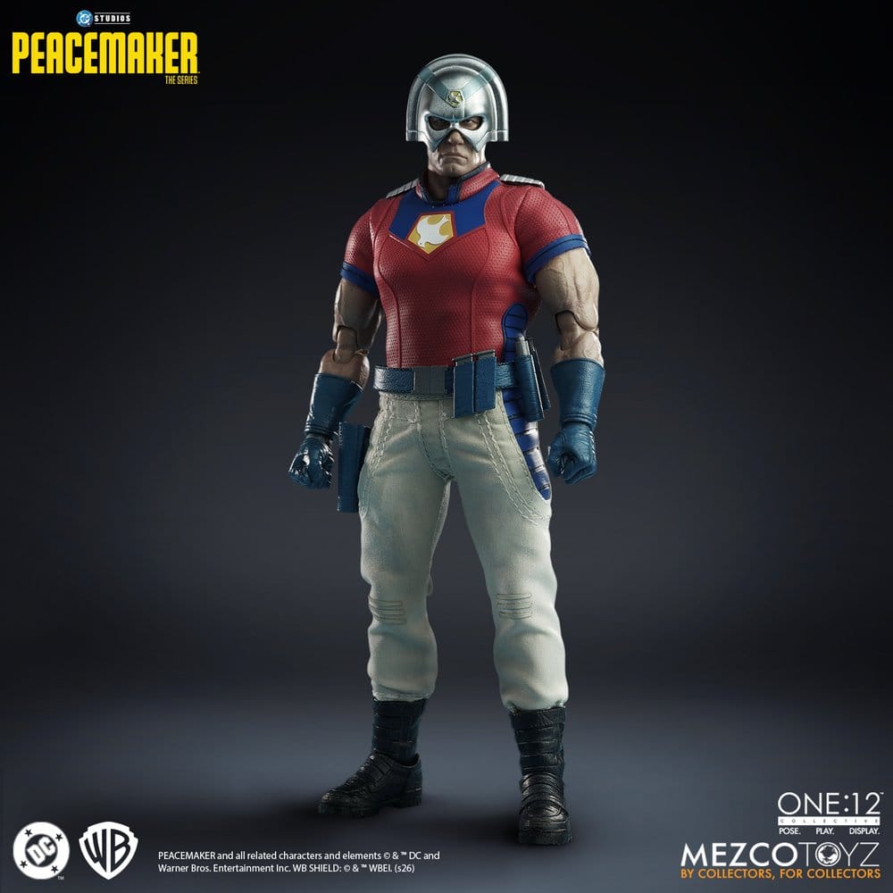 PEACEMAKER DC COMICS FIGURA 1/12 ONE:12 COLLECTIVE 17 CM MEZCO TOYZ