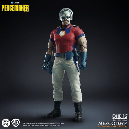 PEACEMAKER DC COMICS FIGURA 1/12 ONE:12 COLLECTIVE 17 CM MEZCO TOYZ
