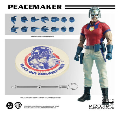 PEACEMAKER DC COMICS FIGURA 1/12 ONE:12 COLLECTIVE 17 CM MEZCO TOYZ