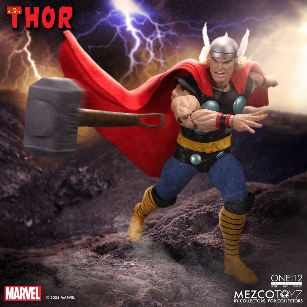 THOR ONE:12 COLLECTIVE FIGURA 1/12 MEZCO TOYZ MARVEL 17 CM