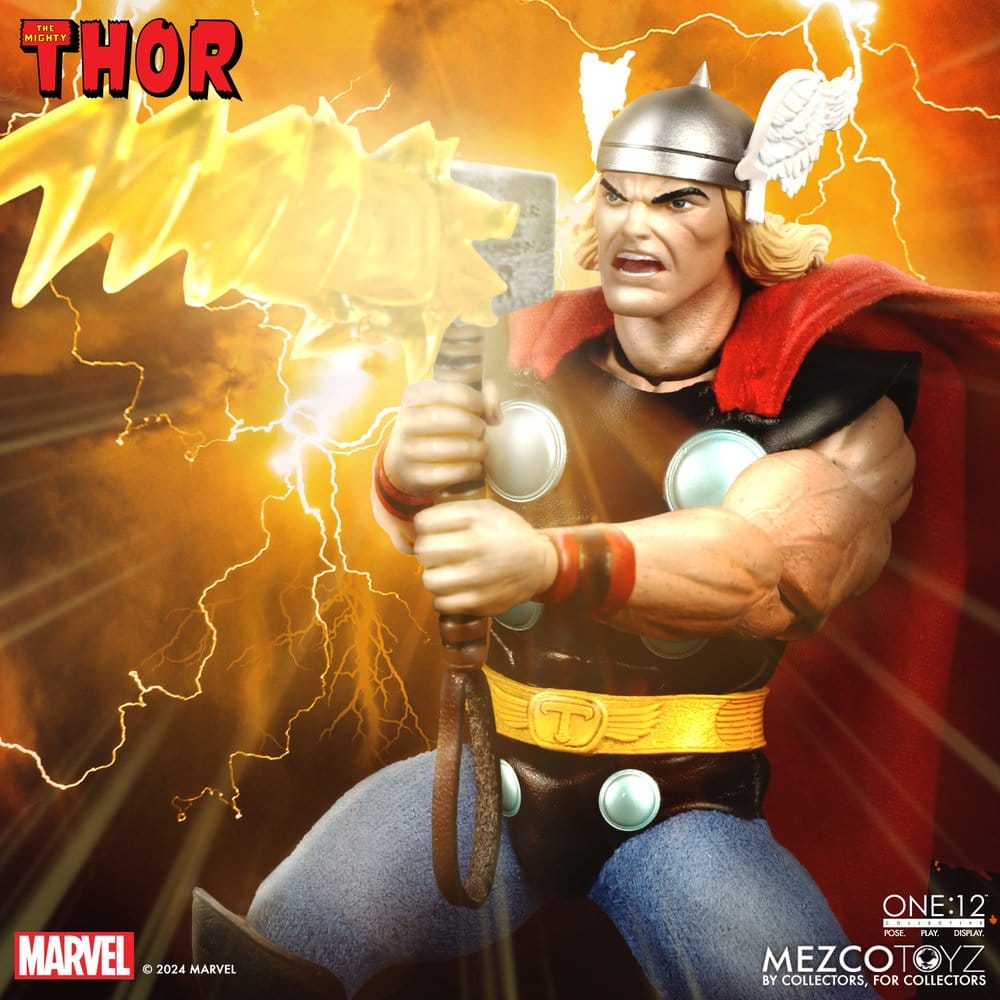 THOR ONE:12 COLLECTIVE FIGURA 1/12 MEZCO TOYZ MARVEL 17 CM