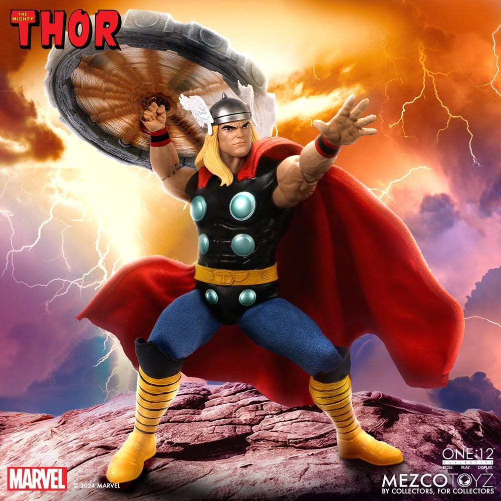 THOR ONE:12 COLLECTIVE FIGURA 1/12 MEZCO TOYZ MARVEL 17 CM