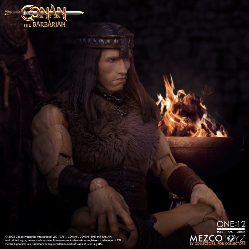 CONAN EL BÁRBARO PIT FIGHTER ONE:12 COLLECTIVE 1/12 MEZCO TOYZ 16 CM