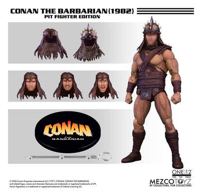CONAN EL BÁRBARO PIT FIGHTER ONE:12 COLLECTIVE 1/12 MEZCO TOYZ 16 CM