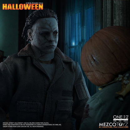 MICHAEL MYERS HALLOWEEN EL ORIGEN 2007 ONE:12 COLLECTIVE FIGURA 1/12 17 CM MEZCO