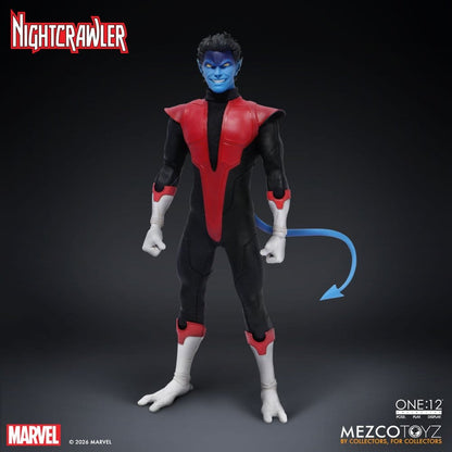 NIGHTCRAWLER X-MEN FIGURA 1/12 ONE:12 COLLECTIVE 16 CM MEZCO TOYZ