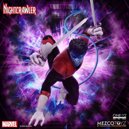 NIGHTCRAWLER X-MEN FIGURA 1/12 ONE:12 COLLECTIVE 16 CM MEZCO TOYZ
