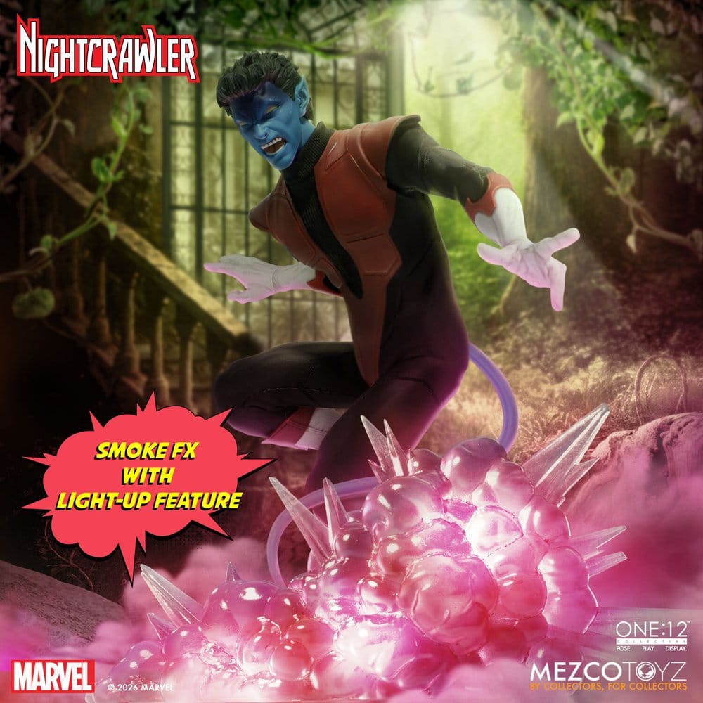 NIGHTCRAWLER X-MEN FIGURA 1/12 ONE:12 COLLECTIVE 16 CM MEZCO TOYZ