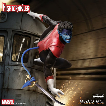NIGHTCRAWLER X-MEN FIGURA 1/12 ONE:12 COLLECTIVE 16 CM MEZCO TOYZ