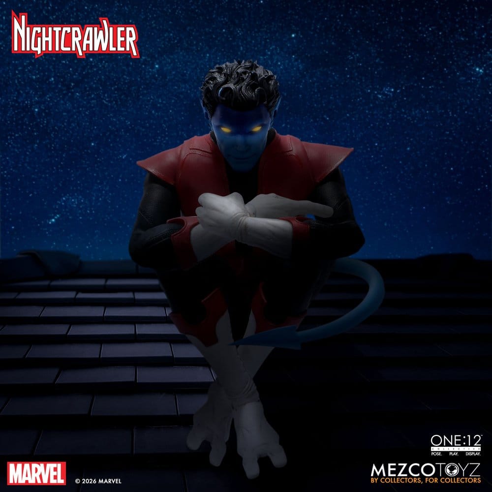 NIGHTCRAWLER X-MEN FIGURA 1/12 ONE:12 COLLECTIVE 16 CM MEZCO TOYZ