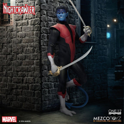 NIGHTCRAWLER X-MEN FIGURA 1/12 ONE:12 COLLECTIVE 16 CM MEZCO TOYZ