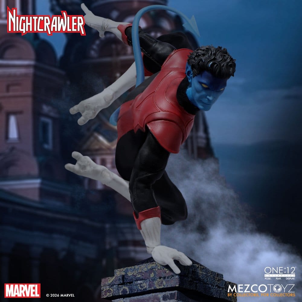 NIGHTCRAWLER X-MEN FIGURA 1/12 ONE:12 COLLECTIVE 16 CM MEZCO TOYZ