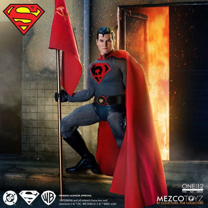 SUPERMAN RED SON FIGURA 1/12 ONE:12 COLLECTIVE 17 CM MEZCO TOYZ