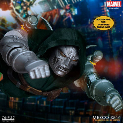 DOCTOR DOOM MARVEL FIGURA 1/12 ONE:12 COLLECTIVE 17 CM MEZCO TOYZ