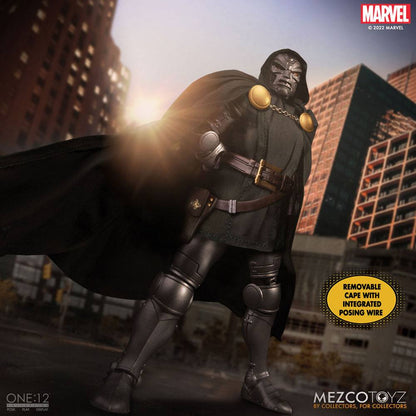DOCTOR DOOM MARVEL FIGURA 1/12 ONE:12 COLLECTIVE 17 CM MEZCO TOYZ