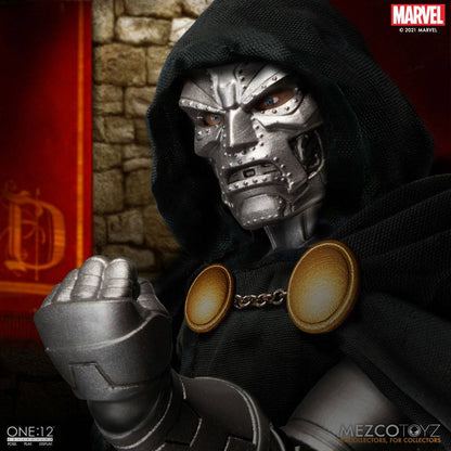 DOCTOR DOOM MARVEL FIGURA 1/12 ONE:12 COLLECTIVE 17 CM MEZCO TOYZ
