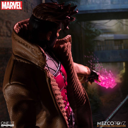 GAMBIT X-MEN MARVEL FIGURA 1/12 ONE:12 COLLECTIVE 17 CM MEZCO TOYZ