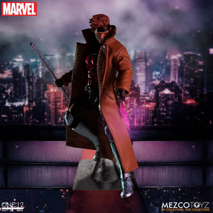 GAMBIT X-MEN MARVEL FIGURA 1/12 ONE:12 COLLECTIVE 17 CM MEZCO TOYZ