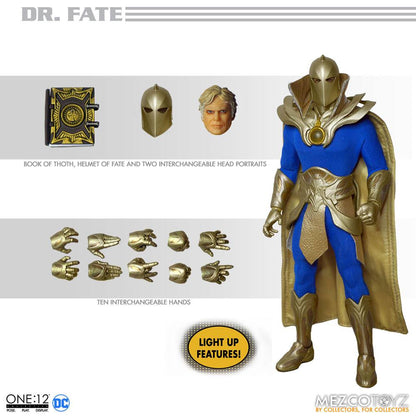 DOCTOR FATE DC COMICS FIGURA 1/12 ONE:12 COLLECTIVE 16 CM MEZCO TOYZ