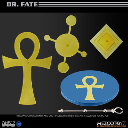 DOCTOR FATE DC COMICS FIGURA 1/12 ONE:12 COLLECTIVE 16 CM MEZCO TOYZ