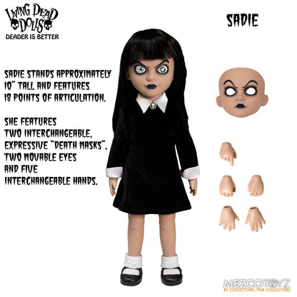 SADIE LIVING DEAD DOLLS MUÑECA 25 CM MEZCO TOYZ