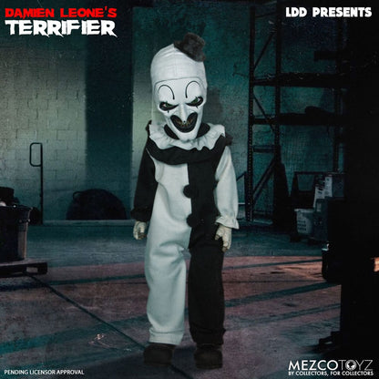 ART THE CLOWN TERRIFIER LDD PRESENTS MEZCO TOYZ 25 CM