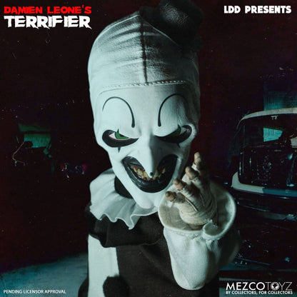 ART THE CLOWN TERRIFIER LDD PRESENTS MEZCO TOYZ 25 CM