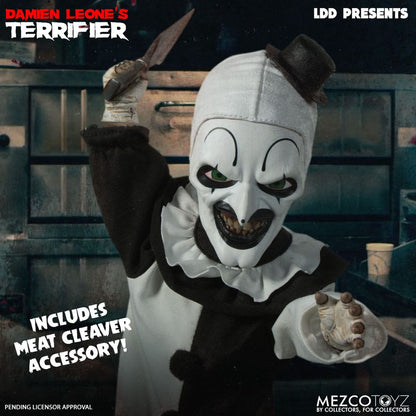 ART THE CLOWN TERRIFIER LDD PRESENTS MEZCO TOYZ 25 CM