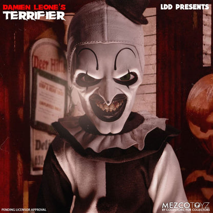 ART THE CLOWN TERRIFIER LDD PRESENTS MEZCO TOYZ 25 CM