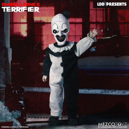 ART THE CLOWN TERRIFIER LDD PRESENTS MEZCO TOYZ 25 CM