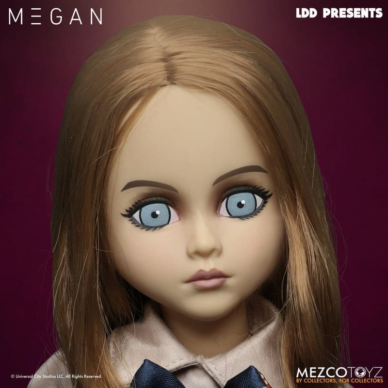 M3GAN LIVING DEAD DOLLS MEZCO TOYZ 25 CM