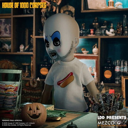 CAPTAIN SPAULDING LDD PRESENTS 25 CM – LA CASA DE LOS 1000 CADÁVERES – MEZCO TOYZ