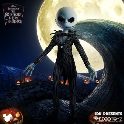 JACK SKELLINGTON PESADILLA ANTES DE NAVIDAD LDD PRESENTS MEZCO TOYZ FIGURA 25 CM